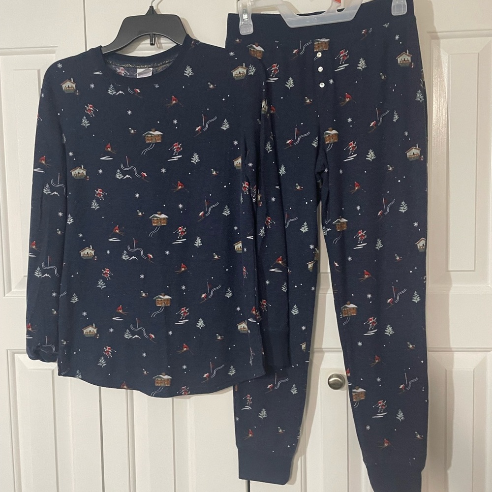 Small Stars Above Christmas Pajamas